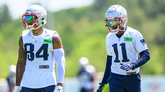 Podcast: Bedard talks first Patriots practice with Felger & Mazz 05.31.23 taken at BSJ Headquarters (Patriots)